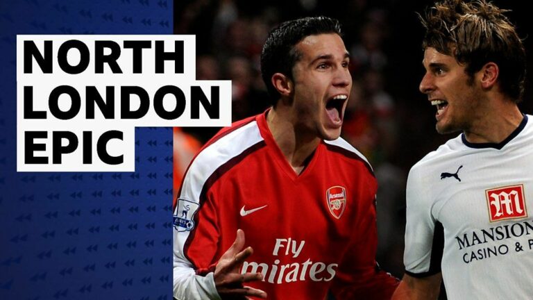 Arsenal v Tottenham: The 2008 north London derby that had it all