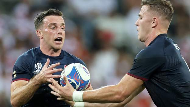 England 34-12 Japan: Greasy conditions tough to play in, says George Ford
