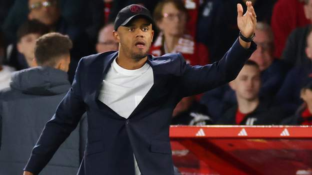 Nottingham Forest 1-1 Burnley: Vincent Kompany says he ‘switches off’ during law explanations