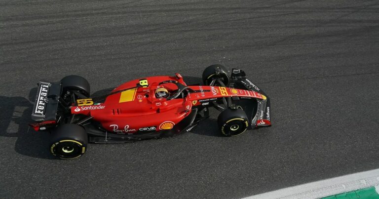 Fórmula 1: Sainz plasma el dominio de Ferrari en los ensayos libres del GP de Italia