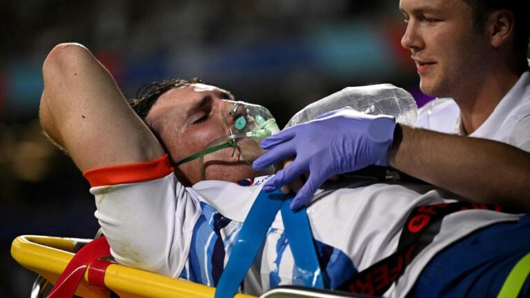 Coupe du monde de rugby : l’effroyable blessure d’un Namibien, ovationné par le public de …
