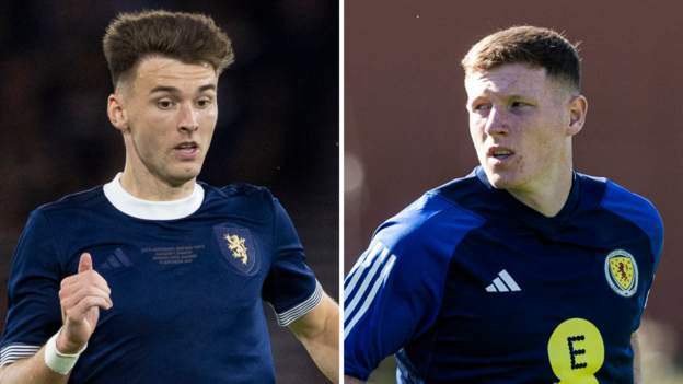 Scotland: Kieran Tierney & Elliot Anderson omitted from squad for Spain match