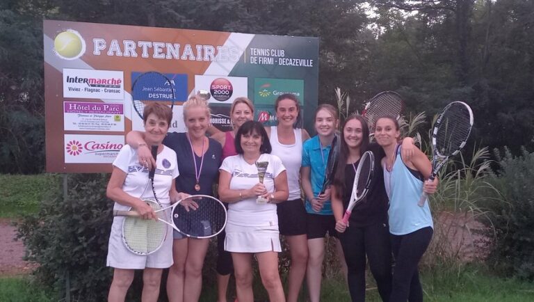 Decazeville. Tennis club : deux titres départementaux pour les féminines