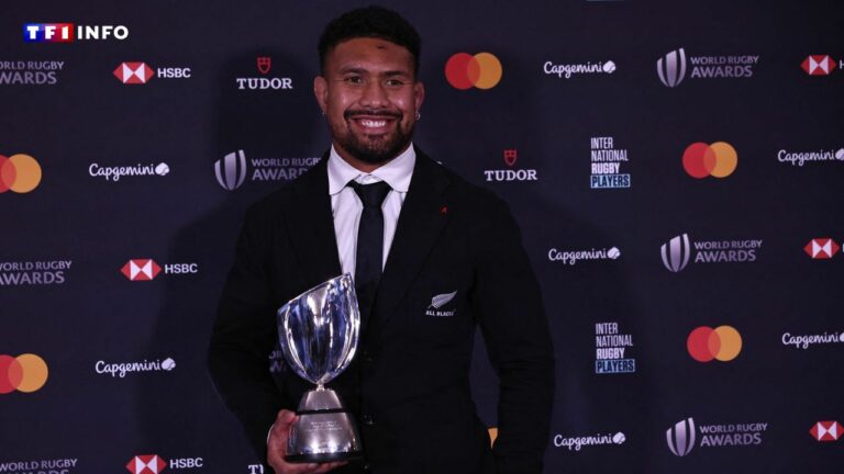 Rugby : le “All Black” Ardie Savea meilleur joueur du monde 2023, cinq Bleus dans l’équipe-type