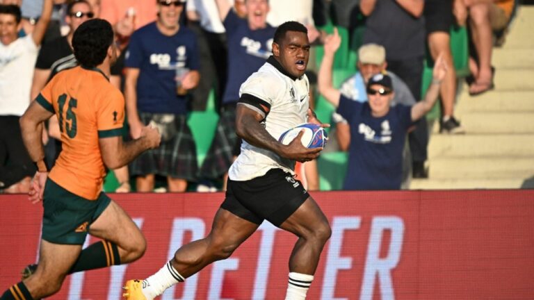 Coupe du monde de rugby : le Fidjien Josua Tuisova a joué malgré le décès de son fils de 7 ans