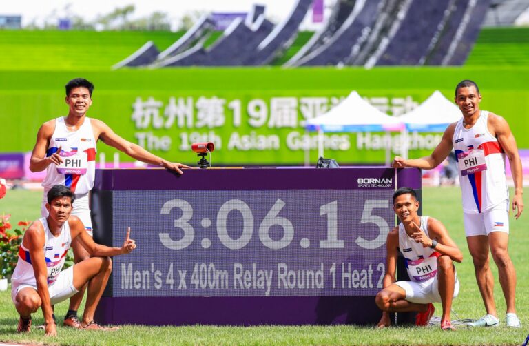 PH athletics quartet sets new national record in Asiad 4×400 relay – Rappler