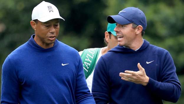 Woods and McIlroy golf league start delayed