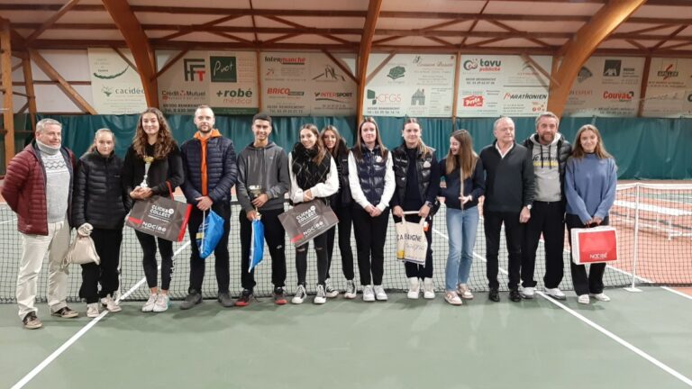 Tennis – Lara Maurice et Marwan Haïda-Lamrani remportent le tournoi indoor de Remiremont