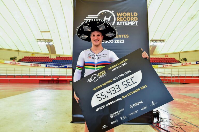 Jeffrey Hoogland breaks ‘kilo’ world record: 1,000m in 55.433 seconds! – Ride Media