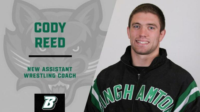 Cody Reed Returns to Binghamton Wrestling as Assistant Coach