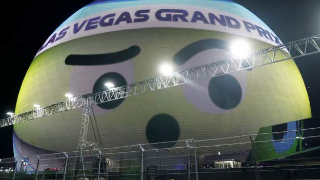 In pictures: Bright lights and black holes at Las Vegas GP