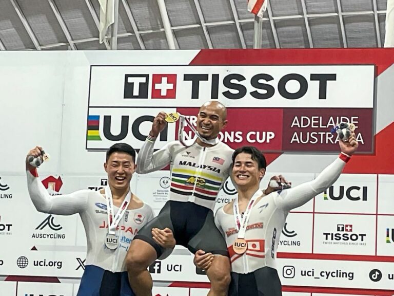Cycling: Azizul defies health condition to clinch keirin gold | The Star