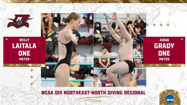 Laitala, Grady become program’s first-ever NCAA Div. III Diving Regional qualifiers