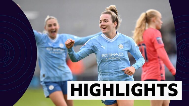 Man City beat Everton to go top of WSL