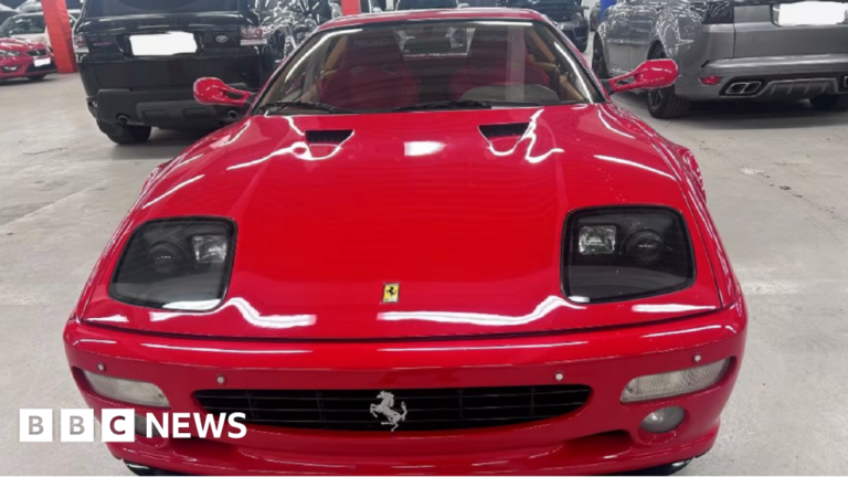 Ferrari stolen from ex-F1 driver Berger in 1995 recovered by police