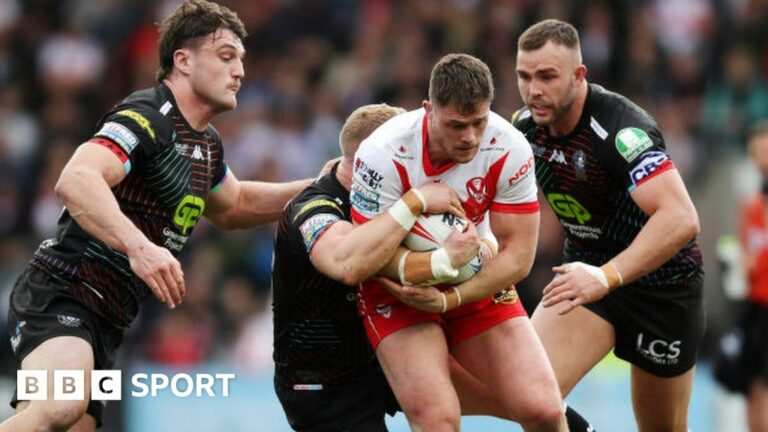 St Helens strike late to end Wigan’s 15-game win streak