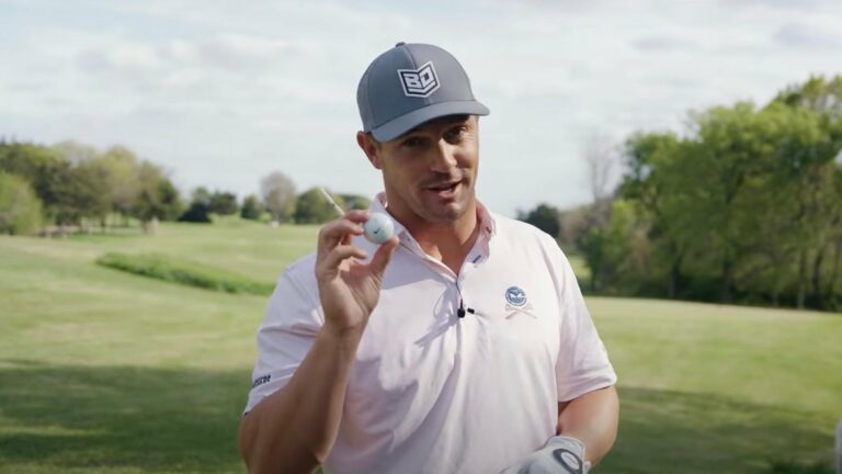 Bryson DeChambeau tests ‘roll-back’ golf ball. Here’s how that went