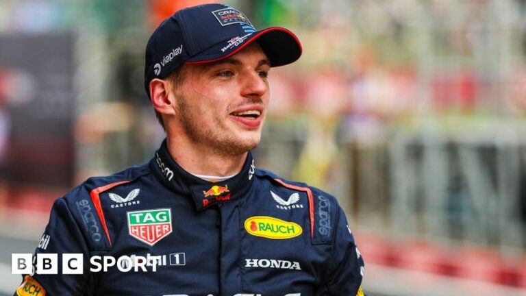 Verstappen on Chinese GP pole as Hamilton only 18th