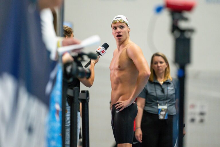 How Leon Marchand Approaches the Mental Side of Swimming – SwimSwam