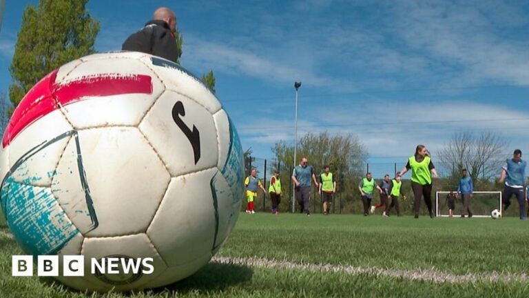 Banwell Beacons pan-disability football team launches – BBC