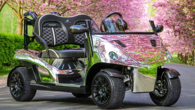 These hyper-luxury golf carts can be driven on the road – CNN
