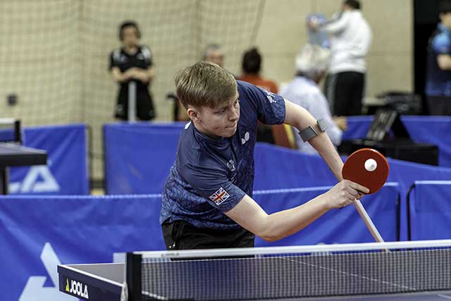 Cwmbran teenage table tennis player sets sights on Paralympics