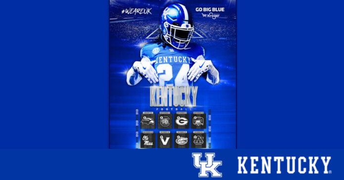 2024 Kentucky Football Poster, Presented by Kroger, Unveiled – UK Athletics