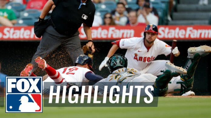 Athletics vs. Angels Highlights 