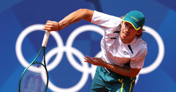 Australia’s Alex de Minaur withdraws from singles