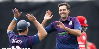 Cassell sets seven-wicket debut record as Scotland rout Oman