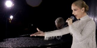 Celine Dion makes return to public performance at Olympics opening ceremony