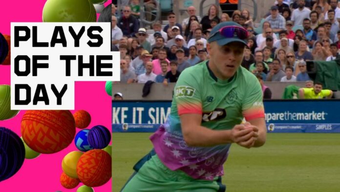 Curran's catch & Mahmood's ripper - The Hundred's plays of the day