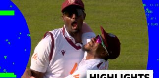 England v West Indies: Jason Holder stars as late wickets leave third Test finely poised