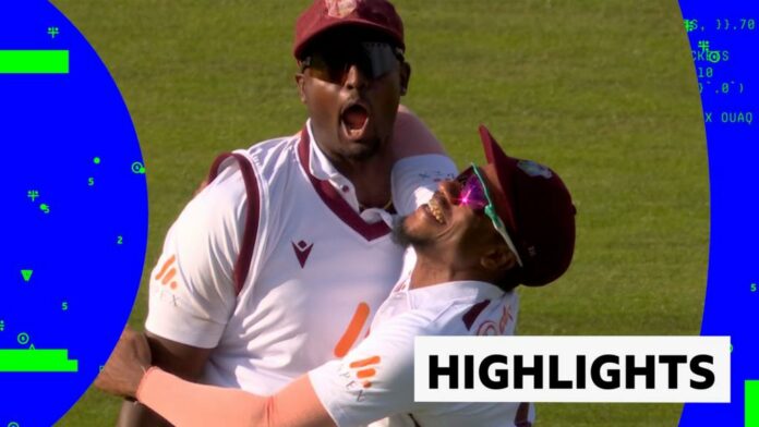 England v West Indies: Jason Holder stars as late wickets leave third Test finely poised