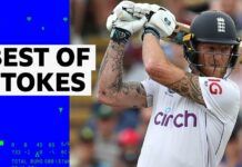 England v West Indies video: Ben Stokes falls shortly after reaching 50