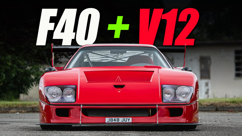  Ferrari’s F40 Didn’t Have A V12, But Simpson Motorsport’s F40 Does