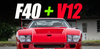  Ferrari’s F40 Didn’t Have A V12, But Simpson Motorsport’s F40 Does