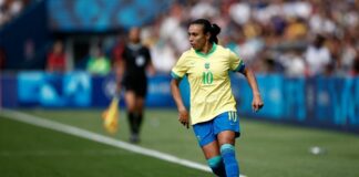 Football: Olympics-Soccer-Brazil great Marta says it's not over after late loss to Japan