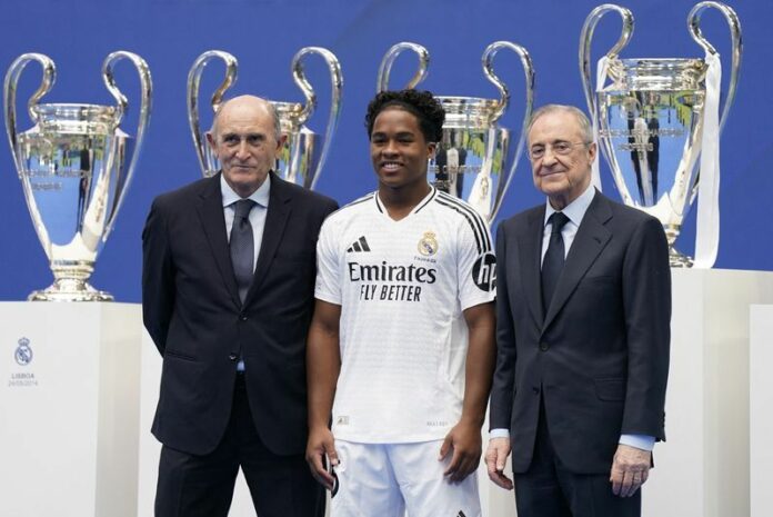 Football: Soccer-Brazil teenager Endrick joins Real Madrid