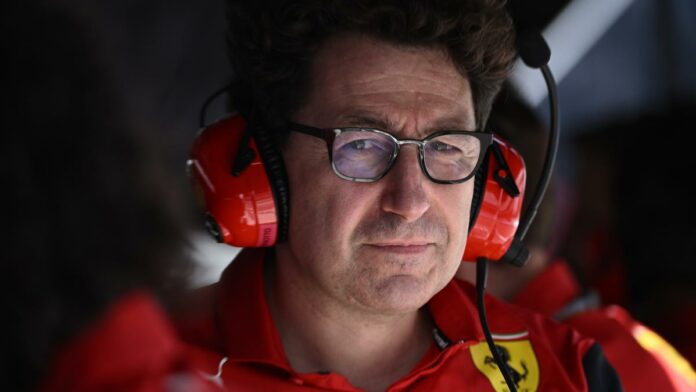 Mattia Binotto, ex director del equipo Ferrari