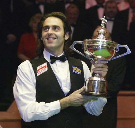 Ronnie O'Sullivan wins the 2004 World Snooker Championship