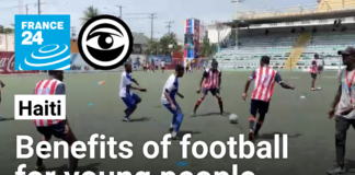 Haiti: "Playing football means young people have less time to get involved in gang activity"