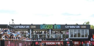 The Digger Inn at LIV Golf UK by JCB