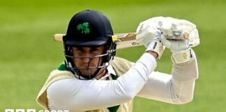 Ireland v Zimbabwe: Hosts gain lead over Chevrons at rain-hit Stormont