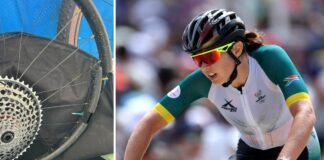 'It just exploded' - Rider suffers freak wheel break during Olympic mountain bike race