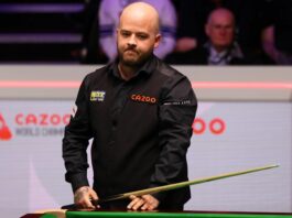 Luca Brecel out of inaugural Xi'an Grand Prix after failing to appear for qualifier as Ali Carter suffers shock exit