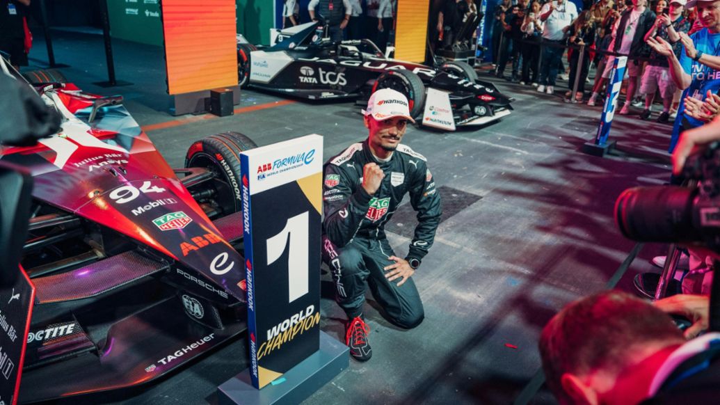 Pascal Wehrlein, TAG Heuer Porsche Formula E Team, Formula E, London, 2024, Porsche AG