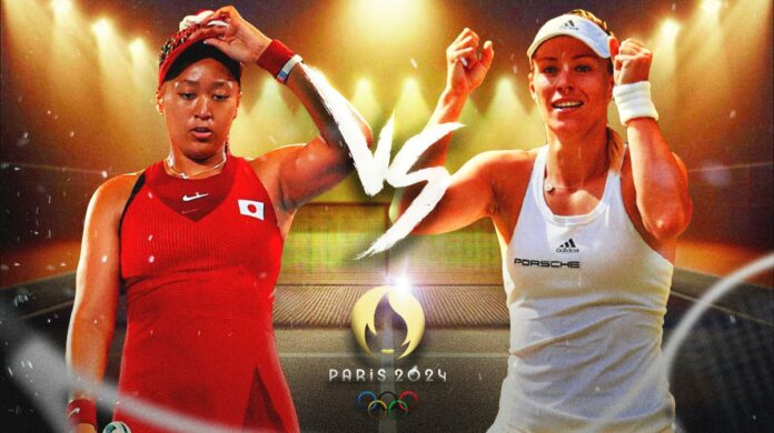 Naomi Osaka vs Angelique Kerber 2024 Olympics Tennis prediction, odds, pick