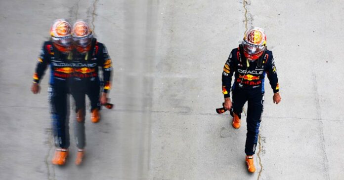 O mau reflexo de Verstappen aparece no espelho taurino.