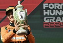 Oscar Piastri logra primera victoria en GP de Hungría